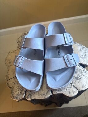 Birkenstock Arizona EVA Sandals - Light Purple waterproof double strap
